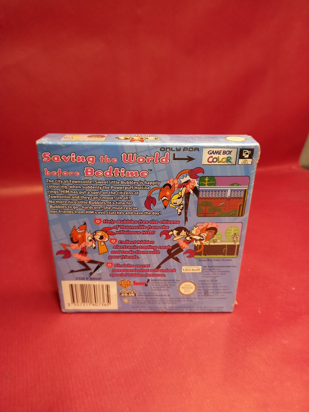 The Powerpuff Girls Nintendo Gameboy Color Game - New & Sealed