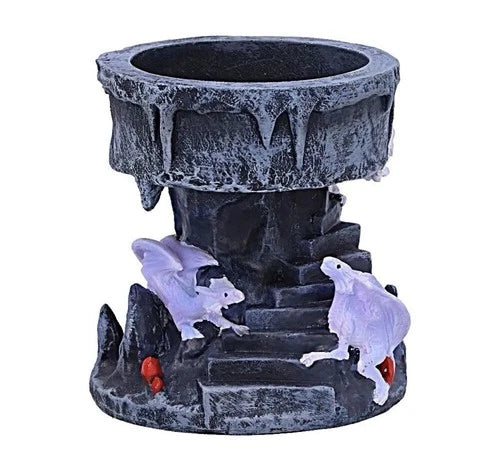 Dragon Tea Light Candle Holders Gothic Pagan Wiccan Anne Stokes Home Decor Gift