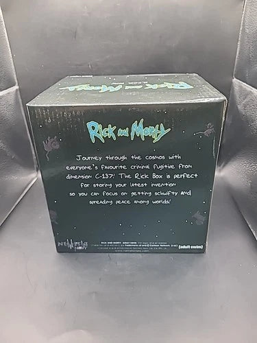 Adult swim Nemesis Now Rick and Morty Rick Box -BRAND NEW-