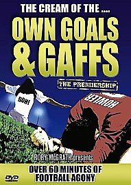Premiership Own Goals and Gaffs (DVD) Rory Mcgrath New And Sealed