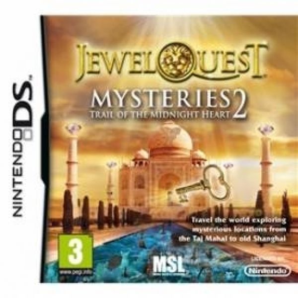 Jewel Quest Mysteries 2: Trail of the Midnight Heart (Nintendo DS, 2011) Sealed