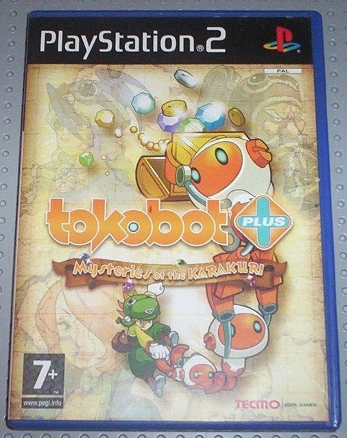 Tokobot Plus: Mysteries of the Karakuri (Sony PlayStation 2, 2006) - European...