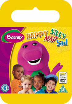 BARNEY HAPPY MAD SILLY SAD DVD Carey Stinson Children & Family New And Sealed