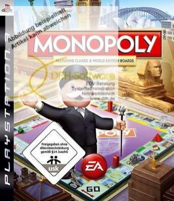 Monopoly (Sony PlayStation 2, 2008) - European Version