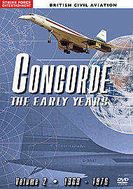 Concorde The Early Years 1969 - 1976 (2010) DVD Region 0 New & Sealed