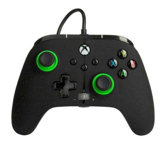 PowerA Enhanced Wired Controller for Xbox Series X|S - Green Hint