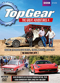 Top Gear - The Great Adventures, Vol.4 : Middle East, USA & Albania. 2 disc DVD