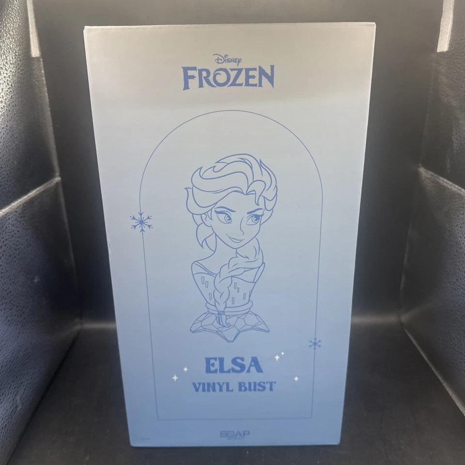 Disney Frozen Elsa Vinyl Bust Love At First Sight By Soap Studio